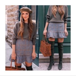 J.CREW Mini Plaid Skirt - Never Worn!